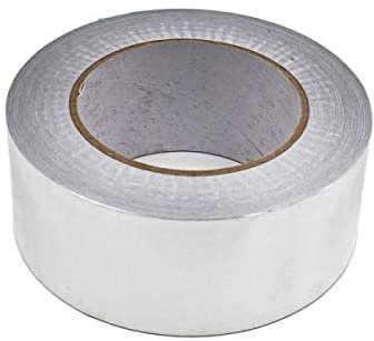 Blauberg UK 4 inch 100 mm Round Plastic Ducting and Fittings for Extractor Fan Ventilation - (Aluminium Duct Tape 50mm/10m)