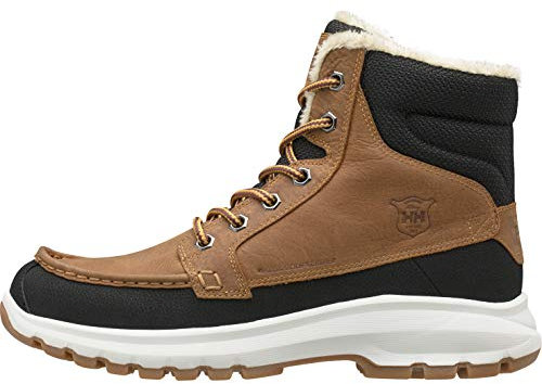 Helly Hansen Winterboots, Botas de nieve Hombre, Marrón New Wheat Black Soccer, 41 EU