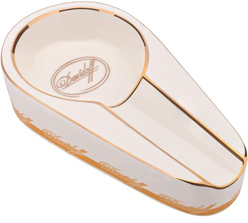 Kepfire Single Zigarre Aschenbecher Luxury Ceramic Holder Portable Reise Aschenbecher Wohnzimmer Büro Kaffee Tabelle Barren Kreativ Verzierung - Brief