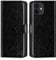 32nd Book Wallet PU Leather Flip Case Cover For Apple iPhone 12 (6.1) / Apple iPhone 12 Pro (6.1), Design With Card Slot and Magnetic Closure - Black