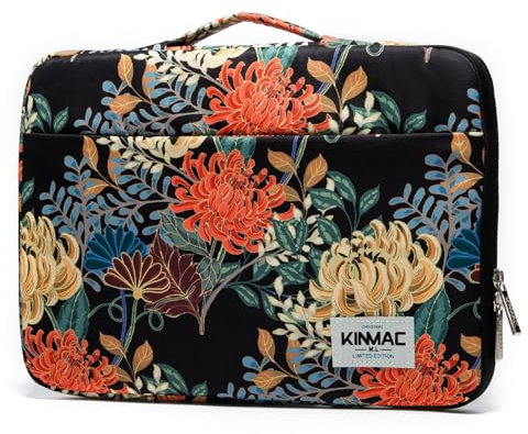 Kinmac Housse de protection à 360° avec poignée pour MacBook Pro 16, HP, Lenovo, Dell, ASUS, Acer Ultrabook et ordinateur portable professionnel (KF-03)