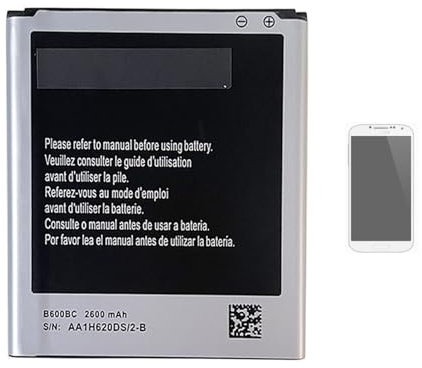 Aousavo B600BU - Batería de repuesto compatible con Samsung Galaxy S4 B600BE