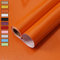 WADILE Peel and Stick Wallpaper, Shiny Contact Paper Solid Color Waterproof, Vinyl Colored Wall Paper Self Adhesive, Glossy(Orange, 40cm X 2m)