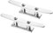 X AUTOHAUX 2pcs 6 Stainless Steel Flagpole Cleat Hook Boat Deck Rope Cleats