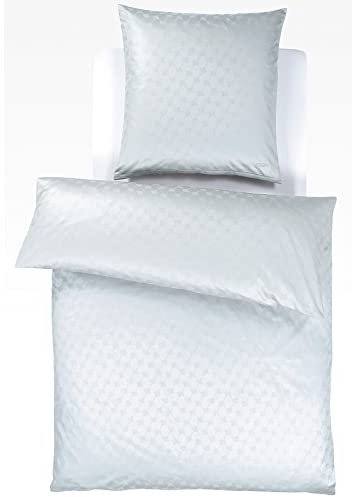 Joop! Bettwäsche Cornflower 4020 Silber - 19 2X 40x80 cm - 200x220 cm