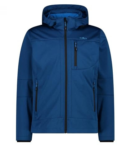 CMP - Herrenjacke mit Kapuze und Reißverschluss, Petrol Mel., 56