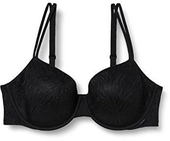 Calvin Klein Damen Demi-Cups BH Lightly Lined mit Bügel, Schwarz (Black), 85B