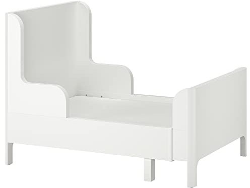 IKEA BUSUNGE Ausziehbares Bett, 80x200 cm, Weiß