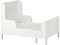 IKEA BUSUNGE Ausziehbares Bett, 80x200 cm, Weiß