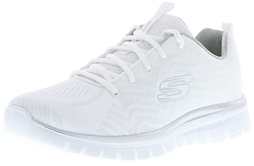 Skechers Graceful-Get Connected, Chaussures pour femme, blanc, 35 EU