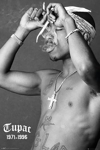 Grindstore Laminiertes Tupac-Maxi-Poster