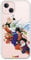 Personalaizer Flexible Case Compatible for iPhone 15 with Dragon Ball Characters transparent