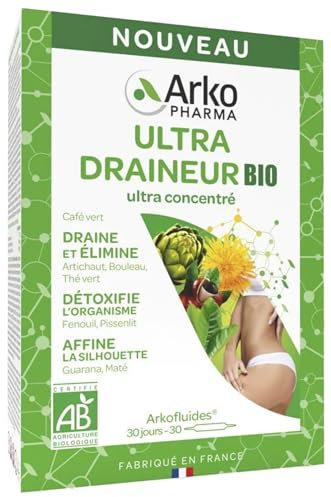 Arkopharma Arkofluides Ultra Draineur Bio 30 Ampoules
