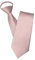 JEMYGINS Herren Reißverschlusskrawatte Geld Roségold Krawatte - Eleganter Look in Sekundenschnelle