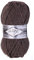 Strickgarn Strickwolle Superlana Maxi 100g 25% Wolle Wintergarn Winterwolle, 50 Farben, Farbe:884 schokobraun