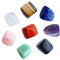 FortuneGlobe Piedras curativas naturales para chakras，7chakras cristales curativos de energía y reiki para meditación, concentración, crecimiento espiritual