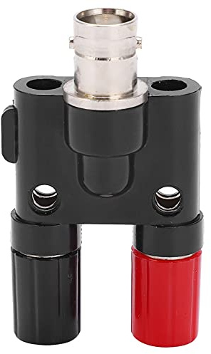 HPZIHUIT BNC-Buchse, 4 mm, paralleler Polklemmen-Adapter, Steckverbinder, elektrische Prüfgeräte, Teile U25 für Stromtests
