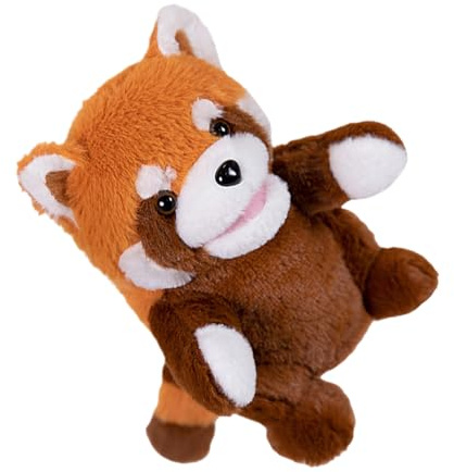 Handpuppen,Interaktive Weiche Niedliche Wohndekoration Mit Offenem Mund,Tierische Plüsch Handpuppe | Für Kinder Familie Freunde Theater Weihnachten Geschichten Spiel Frühes Lernen