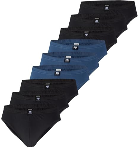 Ceceba Herren Slips (DE/NL/SE/PL, Alphanumerisch, 6XL, Regular, Regular, 6 x schwarz / 3 x blau)