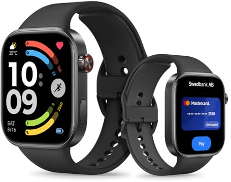 XIAOMI Redmi Watch 6, Smartwatch Uomo Donna, Batteria 24 Giorno, Nero
