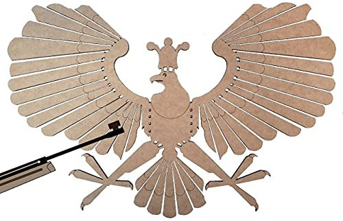 Schützenvogel, Schützenadler, Vogelschießen, Zielscheibe Luftgewehr, Schützenfest, Holzvogel, Made in Germany
