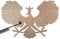 Schützenvogel, Schützenadler, Vogelschießen, Zielscheibe Luftgewehr, Schützenfest, Holzvogel, Made in Germany