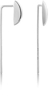 Ania Haie Damen-Ohrhänger Geometry Soliud Drop Earrimgs 925er Silber One Size Silber 32014218