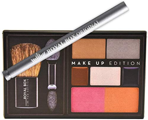 Royal Box - Schnupfset (Makeup) | Kompakte Royal Box mit Röhrchen/Dosierer für Schnupftabak; Zubehör sauber verstaut; Variante: Makeup.