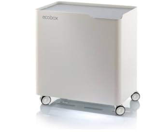 DON HIERRO - ECOBOX TOP Abfalleimer mit Trennsystem, 40 Liter-Grau