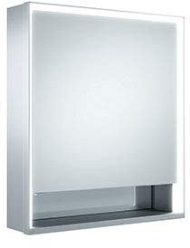 Keuco Royal Lumos Spiegelschrank 14301, 1 Drehtür, Wandvorbau, Anschlag Links, 650mm