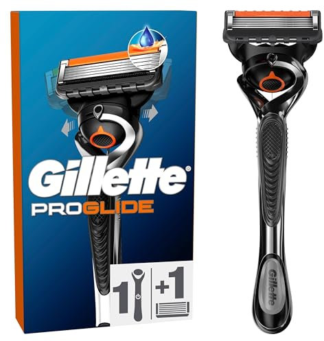Gillette Fusion5 Proglide 1 Rasierer 1 Ersatzklingen mit neuem Everglide Gleitstreifen für noch sanfteres Gleiten