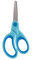Herlitz Design Bastelschere / rund / Farbe: hellblau