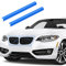 Herbests Streifen Kühlergrill Einsatz Zierleiste für BMW 1er 2er 3er 4er 5er 6er 7er F20 F21 F30 F31 F34 F22 F23 F44 F45 F46 F32 F33 F36 G30 G31 G38 G32,Auto Frontgrill Abdeckung Dekoration Aufkleber