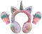 Filles Cache-oreilles Enfants Gants D'hiver Mitaines Tricoté Gants En Peluche, Jouer, Courir, Skier Besoins Rose, 3-6 Ans