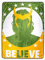 Toynk Marvel Studios Loki Believe Fleece-Überwurfdecke, 114,4 x 152,4 cm