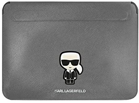 Karl Lagerfeld Ärmel KLCS14PISFG 13/14 Silber Saffiano Ikonik Karl