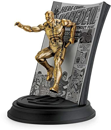 Royal Selangor Limited Edition Daredevil Volume 1#1 vergoldete Figur – lizenzierte Marvel-Zinn-Statue/Sammlerstück/Geschenk