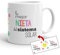 Kembilove Taza la Mejor Nieta del Mundo – Taza con Mensaje La Mejor Nieta del Sistema Solar – Regalo Nieta Original – Regalos Originales para cuñados – Tazas Originales