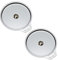 camping moon Campingmoon 304 Edelstahl-Tellerdeckel für Sierra-Becher φ12 cm S-SG (2-teiliges Set)