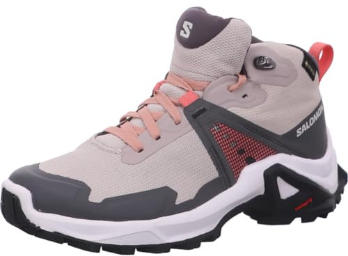 SALOMON Schuhe X Raise Mid GTX J Ashes of P Sneaker, Asche von Rosen, Pfirsich, Beige, Teerose, 37 EU