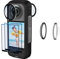 JZW-Shop Objektivschutz mit Displayschutzfolie für Insta 360 X3, 9H kratzfeste Displayschutzfolie aus gehärtetem Glas für Insta 360 X3 Zubehör