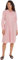 Tommy Hilfiger Damen Hemdkleid Essential Shirt Dress Knielang, Rot (Ithaka Stp/ Fierce Red), 46
