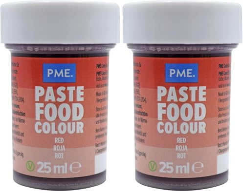 PME Paste Colour Berry Red 25 g (Pack of 2)