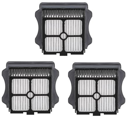 (3 Pezzi) Filtro HEPA Compatibile con Tineco iFloor 3/ Floor One S3/ S5/ S5 Pro 2, Filtro Leggero per Aspirapolvere a Umido e a Secco, Parti per la Pulizia del Pavimento