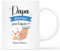 CADEAU PLUS Mug Personnalisé Prénom - Papa D'Amour Pour Toujours - Cadeau Fête Des Pères, Tasse Originale Personnalisable