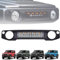 Archaic Kühlergrill Grille voor Suzuki Jimny Sierra JB64 JB74 2018-2024, Nieren voor Jimny,mit Licht