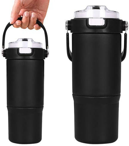 660ml/770ml/900ml Stainless steel double wall vacuum insulated coffee mug; coffee travel mug; spill-proof coffee mug with lid; car travel mug; for hot/iced coffee and beer