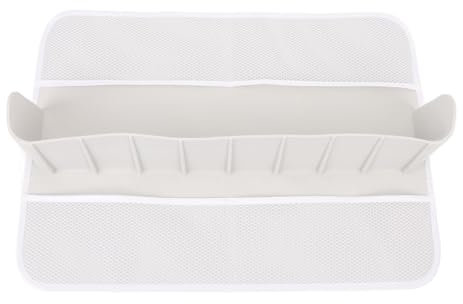 Vasca da bagno, paraspruzzi, per bambini, a prova di spruzzi d'acqua, con tasche in rete e ventose, non si versano in bagno