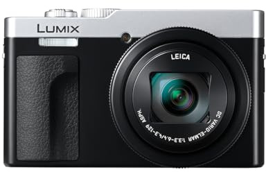Panasonic LUMIX ZS99 Point and Shoot Camera, Digital Camera Compact with 30x Optical Zoom (24-720mm), 4K Video/Photo, Great for Travel and Concerts, Silver