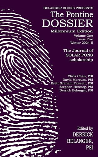 The Pontine Dossier Millennium Edition Volume One Issue Five: 6